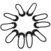 Zipper Pulls Cord 10pcs - Black EDC Lariat Rope for Outdoor Travel & Backpack Accessories - Buy Online on SooperMarket.com