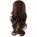 MapofBeauty Long Wavy Hair Wig in Brown - Women's Party Full Wig | Synthetic Fiber - Buy Online on SooperMarket.com