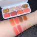 8 Colors Blusher Highlighter Makeup Palette | Waterproof Matte & Shimmer Blush Bronzer & Eyeshadow for a Flawless Finish - Buy Online on SooperMarket.com