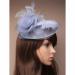 Arranview Jewellery Large silver grey sinamay fascinator on an aliceband