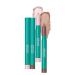 Aaiffey 2PCS Eyeshadow Stick Set Eye Brightener Stick Waterproof Glitter Eyeshadow Pencil Highlighter Eye Liner Shimmer Creamy Long Lasting Eye Makeup (1#Pink+4#Mauve Taupe) Color