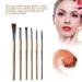 6-Piece Makeup Brush Set for Face Eyes & Lips - Multifunctional Nylon Brushes for Beginners & Pros | International Shipping - Buy Online on SooperMarket.com