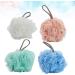 Buy Cabilock 4pcs Cleaning Sponge Set - Bath & Shower Scrubber for Men & Women - Durable Mesh Bath Balls for Effective Cleaning - Buy Online on SooperMarket.com
