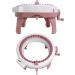 48-Needle Knitting Machine with Row Counter for Adults/Kids - DIY Scarf, Hat, Sock - Rotating Double Knits - Smart Weaving Loom - Buy Online on SooperMarket.com