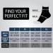 Rymora Plantar Fasciitis Support Socks - Small Arch Compression Socks - Men and Women - Black (One Pair) - Buy Online on SooperMarket.com