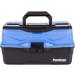 Flambeau Outdoors 6383FB 3-Tray Classic Tackle Box - Portable Organizer Frost Blue/Black - Buy Online on SooperMarket.com