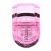 Mini Portable Pink Eyelash Curler - Rubber Clip for Perfect Curl | International Shipping - Buy Online on SooperMarket.com