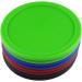 Kasteco 12 Pack 2.5 Inch Air Hockey Pucks for Small Table - Red Blue Green Black - 64x4 mm - Buy Online on SooperMarket.com