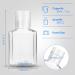 30 Pack 1 oz Clear Plastic Travel Bottles with Flip Cap - Refillable Hand Sanitizer Containers for Business Trip - Buy Online on SooperMarket.com