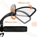 Adjustable 360 Bicycle Rear Mirror - Foldable Bike Handlebar Steering Mirror for E-Bikes (Left 1 Piece) - Buy Online on SooperMarket.com