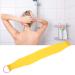 Double Sided Exfoliating Back Scrubber with Coarse Sand | Handle for Body Washing Shower - Yellow - Buy Online on SooperMarket.com