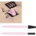 Silicone Eyebrow Brush Durable Silicone Eyelash Brush Wands 2 Pieces Comfortable Easy to Clean for Eyelashes - Buy Online on SooperMarket.com
