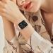 OMIU Thin Band Compatible with Apple Watch - Premium Stainless Steel Metal Replacement Wristband for iWatch 38mm/40mm/41mm - Rose Gold - Adjustable Strap for Women and Men - Buy Online on SooperMarket.com