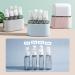 Madenia Travel Bottles Set - 50ml Clear Air Travel Containers for Cosmetics - 4 Piece Set with Labels & Storage Box | International Shipping Available - Buy Online on SooperMarket.com