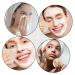 NOLITOY Natural Bath Sponge - 20pcs Loofah Facial Exfoliating Pads & Body Puffs for Shower - White Cosmetic Skin Care Tools - Buy Online on SooperMarket.com