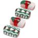 Brishow Christmas False Nails - Snow Press on Nails | Christmas Tree Stick on Nails | Antler Short Red Fake Nails - 24pcs for Women and Girls - Buy Online on SooperMarket.com