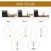 QUEWEL Easy Fan Lashes 2D-20D Volume Lash Extensions 0.10D Curl 13mm - Self Fanning Eyelash Extensions for Easy Fan Volume - Automatic Blooming - Pack of 1 - Buy Online on SooperMarket.com