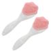 Beavorty Face Scrubber Facial Cleansing Brush 2Pcs Cat Paw Face Washing Brushes Silicone Face Brush Manual Face Scrubbers Exfoliator Brush Cleaning Tools () Face Scrubber Facial Cleansing Brush