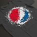 All+Every Pepsi Paint Splash Logo Men's T-Shirt XL Charcoal - Buy Online on SooperMarket.com