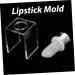 Mikinona Silicone Lipstick Mold Set - DIY Lipstick Making Kit & Makeup Tools | Cosmetic Lip Balm Mould | Perfect for Custom Lipsticks - 4.5x3cm - Buy Online on SooperMarket.com