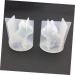 STOBOK Epoxy Molds Jewelry White Silicone Aromatherapy Making DIY Stereoscopic Mould Mold Crystal Plaster for Crafts Epoxy - Buy Online on SooperMarket.com