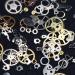 1 Box Metal Gear Stud Sheet Mixed Steampunk Nail Art Decoration Gold Useful and Fashion - Buy Online on SooperMarket.com