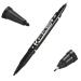 Black Tattoo Marker Pen Set - 10 Body Temporary Skin Markers for Tattooing - Buy Online on SooperMarket.com