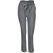 Ronony Ladies Straight Leg Summer Pants - Light Casual Trousers with Bag Hip Belt Regular Fit Comfy Beach Pants - XL Gray - Buy Online on SooperMarket.com