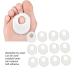 Transparent Foot Corn Remover Cushions - 6 Pairs for Toe Corn and Callus Removal - Buy Online on SooperMarket.com