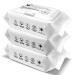 WBM Care Flushable Wipes for Women Deep Clean Impurities Makeup Remover Hydrate & Purify Skin Fragrance-Free Face Wipes 25 Sheets