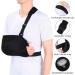 Yosoo Health Gear Medical Arm Sling Shoulder Sling - Large Breathable Immobilizer for Rotator Cuff Injury and Fractured Bones - Adult with Waist Strap - Buy Online on SooperMarket.com