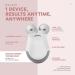 NuFACE Mini & FIX Starter Kits - FDA Cleared Microcurrent Device for Face Sculpting & Line Smoothing - Aqua Gel & FIX Serum Included - Buy Online on SooperMarket.com