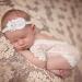 Eodkse White Elastic Flower Headband for Baby Girls | Lace Pearls & Flowers | Perfect Newborn & Toddler Hair Accessory for Photo Shoots - Buy Online on SooperMarket.com
