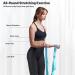 Trideer Non-Elastic Yoga Stretching Strap - 10/12 Loop Home Workout & Rehabilitation Tool - Buy Online on SooperMarket.com