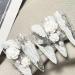Temperament-enhancing manicure handmade camellia plaster manicure wearing nail patch European and American bride manicure.(M)