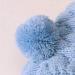 Knitted Hooded Romper Onesie | Baby Boy Girl Clothes | Long Sleeve | 0-6 Months | Light Blue-Hairball - Buy Online on SooperMarket.com