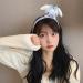 Kawaii Spa Headband for Washing Face | Cute Hairband for Makeup - Blue | Women's Girls' Party Costume Accessories - Buy Online on SooperMarket.com
