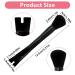 Molain Nose Contour U-Shaped Makeup Brush - 2-in-1 Dual Ended Brush for Sculpting & Defining Nose & Cheek Bones (Black) - International Shipping Available - Buy Online on SooperMarket.com