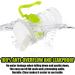 Kirimon Flow Control Spill Proof Cup with Two Style Lids - Spill-Resistant  Leak-Proof Break-Proof Feeding Cup for Elderly Disabled and Adults - Buy Online on SooperMarket.com