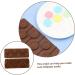 Ciieeo 2pcs Lollipop Mold Festival Baking Mold Lollipop Ball Molds Cookie Molds Sphere Lollipop Fondant Molds Sucker Molds Sucker Lollipop Silicone Cake Fudge Silica Gel Chocolate Candies - Buy Online on SooperMarket.com