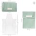 Mimuselina 2 Pack: Portable Baby Changing Pad & Diaper Bag - Foldable Water-Repellent & Dirt-Repellent for On-the-Go Parents - Green Avenue - Buy Online on SooperMarket.com