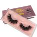 GOO GOO 16mm Bushy Siberian Mink Fur False Eyelashes - Handmade 3D Natural Soft Curl Fake Lashes - Reusable Makeup Eyelashes - 1 Pair - Buy Online on SooperMarket.com