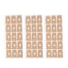 Beavorty Callus Cushions Corn Pads: 45Pcs Soft Sponge Self- Stick Adhesive Foot Toe Pads Protectors for Men Women Foot Care Random Color A Picture 1 Size 1