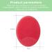Zroven 4-Piece Silicone Face Brush Cleaning Pads - Acne Removal & Pore Cleanser Tool in Random Colors - Buy Online on SooperMarket.com
