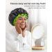 Mikimini Black Shower Hood for Women Men & Girls 2-Pack Reusable Waterproof Bathing Hood with Soft PEVA Lining Stretchy Medium Black & Green - Buy Online on SooperMarket.com