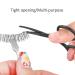 Premium Nose Hair Scissors - Rounded Tip Beard & Eyebrow Trimmer for Men | Facial Grooming Tools - Buy Online on SooperMarket.com