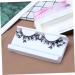 FOMIYES 10 Pairs Paper Cutting Lashes False Eyelashes Kit Artificial Eyelashes False Lashes Makup Party Eyelash Dress Masquerade Lashes Pink Cutting Shears Fake Lashes Natural The Photo - Buy Online on SooperMarket.com
