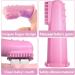 Silicone Finger Toothbrush for Toddlers and Baby Teething Massager - Gentle Oral Hygiene Training - 3 Pack (Girls) - Buy Online on SooperMarket.com