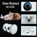 SKYMEE Owl Robot Pet Camera & Treat Dispenser for Dogs & Cats | Remote App Control | Interactive Toy | 2.4G WiFi | Ideal for Women - Buy Online on SooperMarket.com