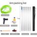 5-12m(16.5-39.5Foot) Extension Pole Window Washer Combo Telescopic Pole Window Cleaning Extension Pole for Cleaning Windows(30cm Brush 8m pole) 55cm Brush Head 7M/24FT - Buy Online on SooperMarket.com
